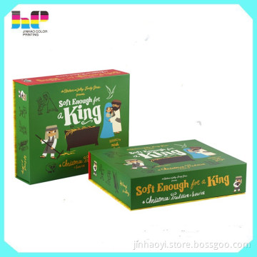 custom cardboard paper printed foldable corrugated packing box